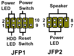 ms6738 Front Panel connector